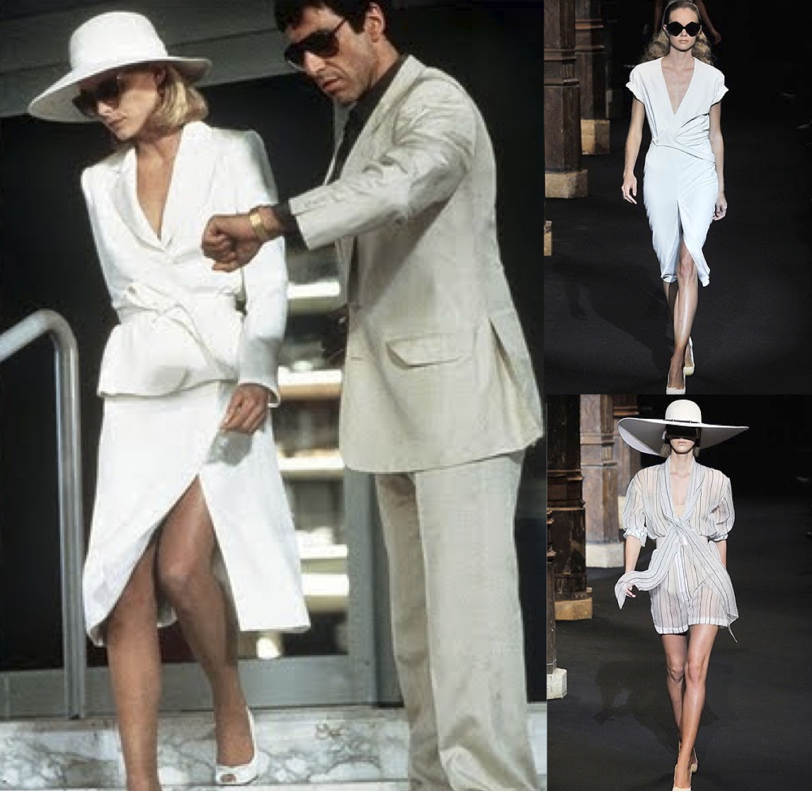 INTO THE FASHION INSPIRATION Scarface 1983... HUSSEIN CHALAYAN SS//2010