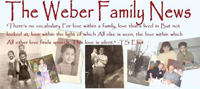The Weber Family News
