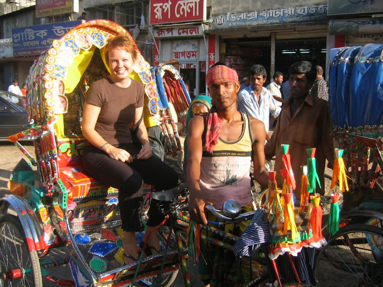 On the Rickshaw - Dhaka