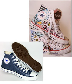 all star estampado cano alto