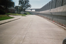 Brentwood Blvd. sound wall, south of The I-64 Hwy.