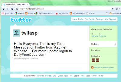twitter links for websites