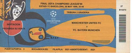 1999, BARCELONA (Manchester United)