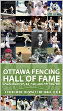 It's nice to see Sherraine in the Ottawa fencing Hall of Fame.