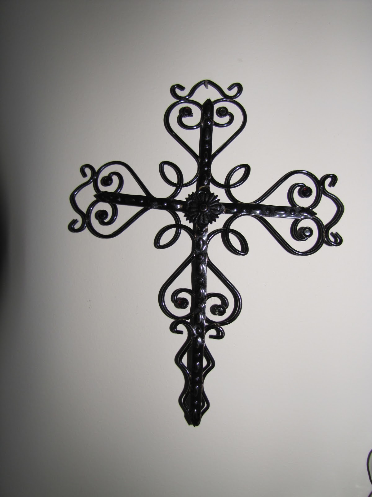 Sustainably Chic Designs Wall of Crosses