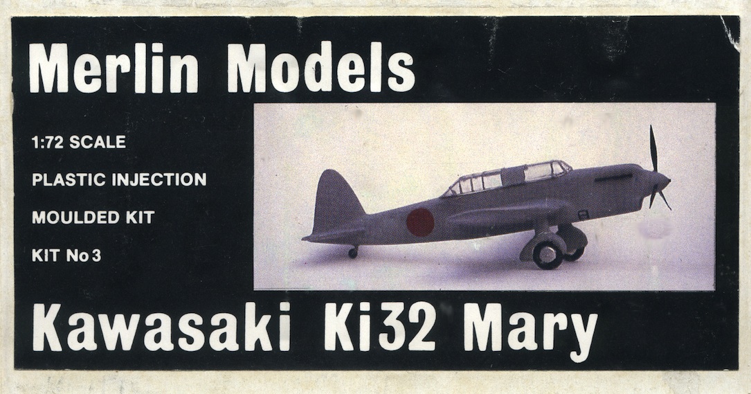 Choroszy Models 1//72 KAWASAKI Ki-32 MARY Japanese WWII Bomber