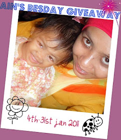 Ain's Besday Giveaway