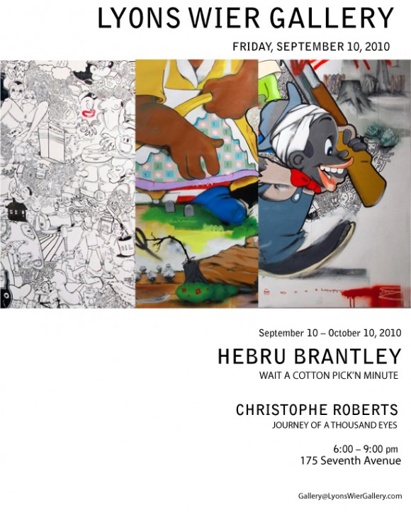Chronicles] Hebru Brantley Lyons Wier Gallery