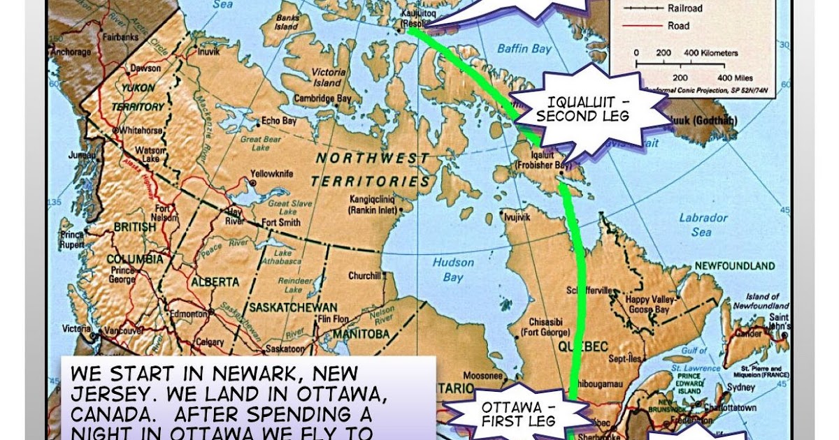 Wild Blue Kids High Arctic Expedition 2007 May 13th Getting to