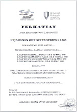 KEJOHANAN UMP SUPER SERIES I 2009