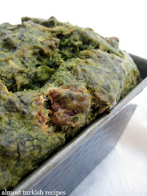 Savory Spinach and Feta Cake from Almost Turkish Recipes
