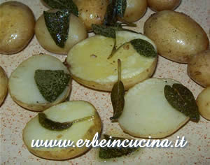 New Potatoes with Sage from Erbe in Cucina