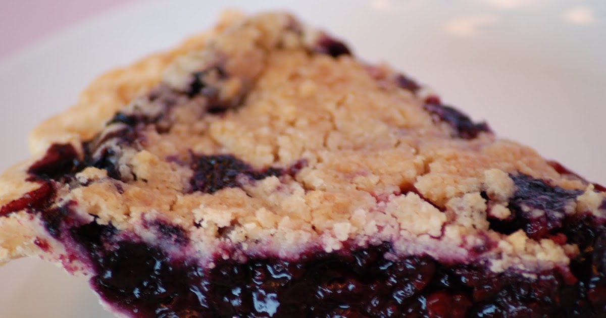 Gluten Free Taste of Home BlackberryBlueberry Crumb Pie Gluten Free