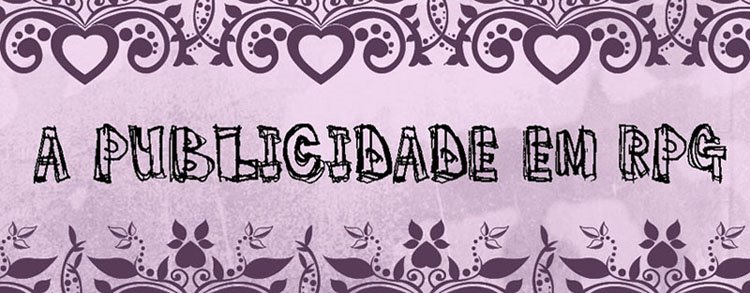 A Publicidade em RPG