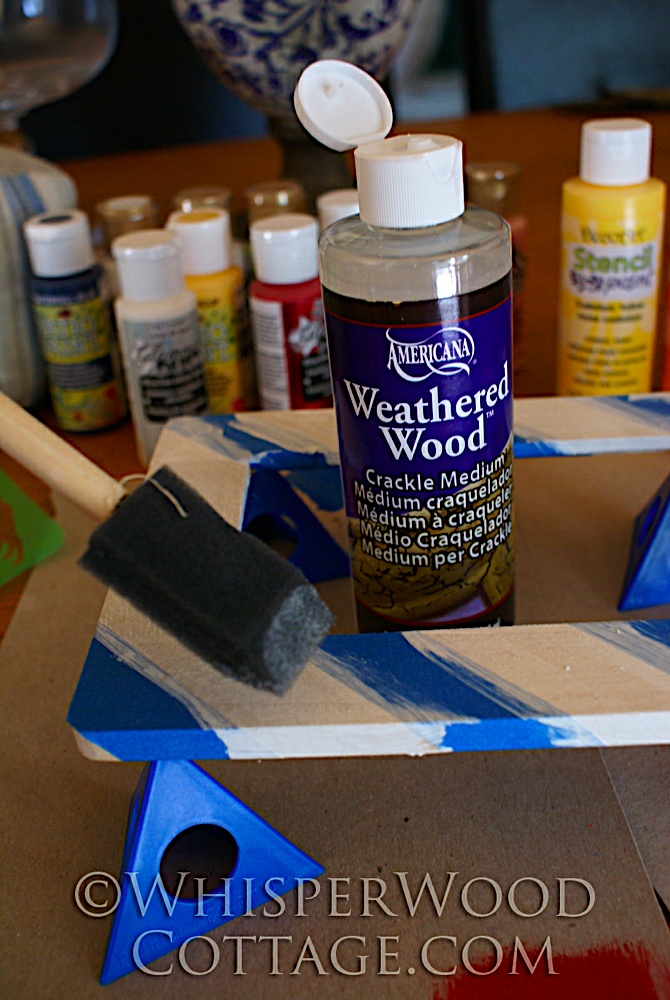 Weathered Painted Wood