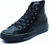 Converse Chuck Taylor Embossed Leather Hi-Cut Shoes Black