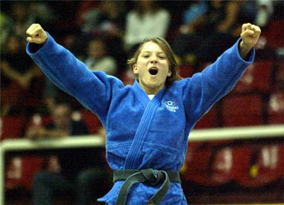 Mundiais de Judo: Telma Monteiro com a medalha de prata Telma+Monteiro