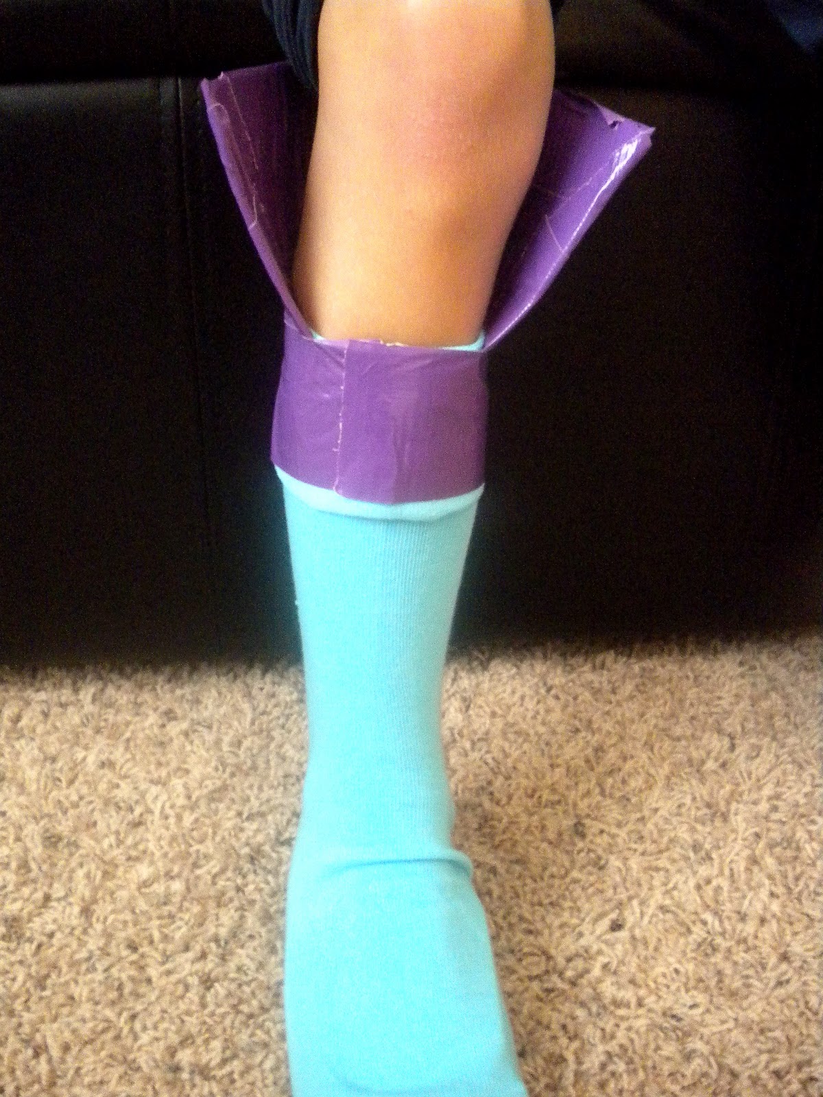 DressUp Days Duct Tape Boots A Tutorial by Brown Paper Packages