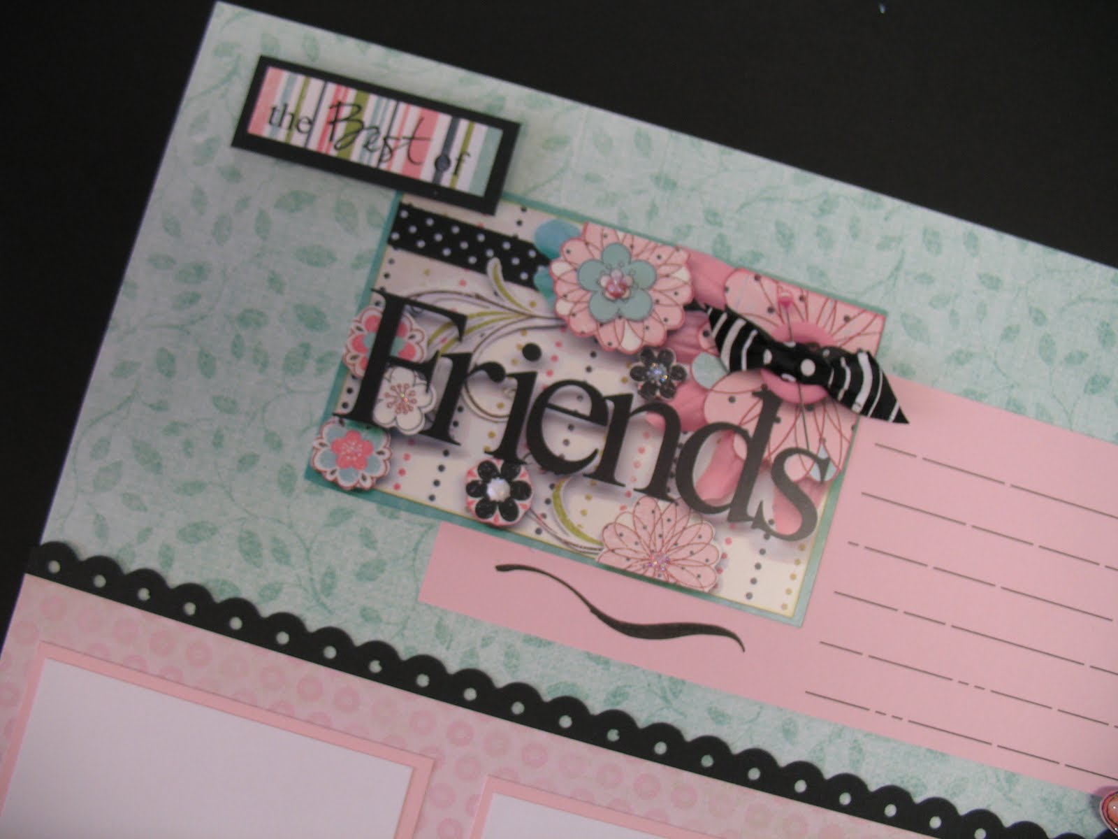 Greetings from Gail SCRAPPING WITH FRIENDS Scrapbooking class at the