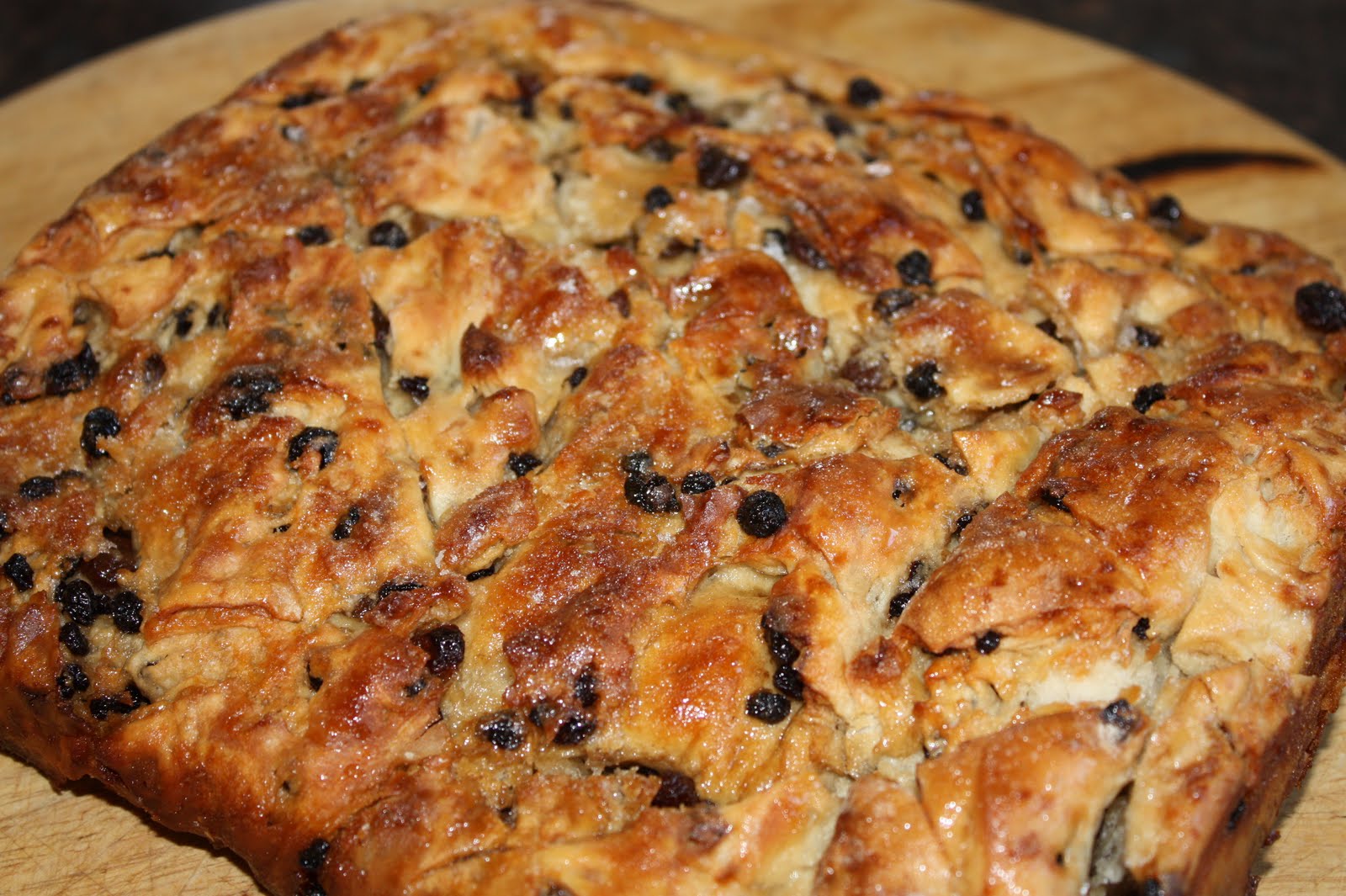 Plum Kitchen Lardy cake........no, I'm not kidding.