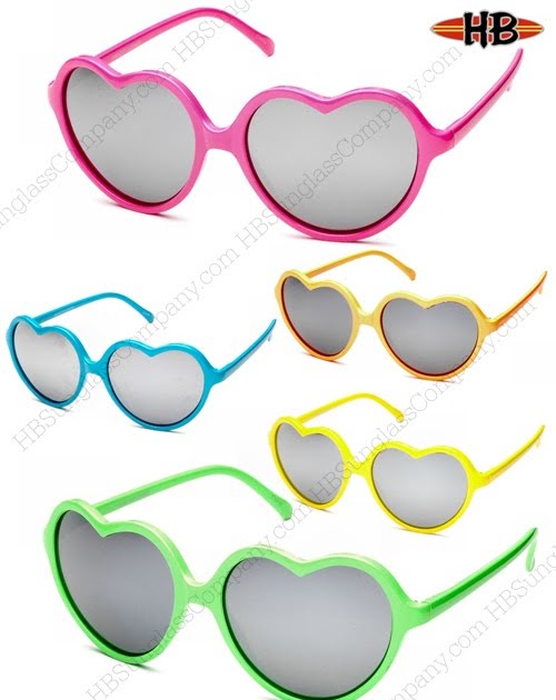heart shaped sunglasses wholesale