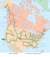 Tracking Dave's Journey