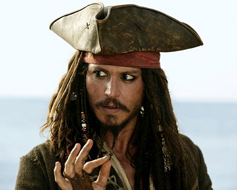 johnny depp pirate. the hottest pirate