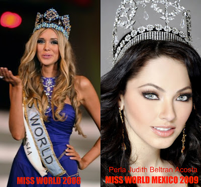 Miss Universe and Miss World Crown: Look A Like MW+vs+MWM