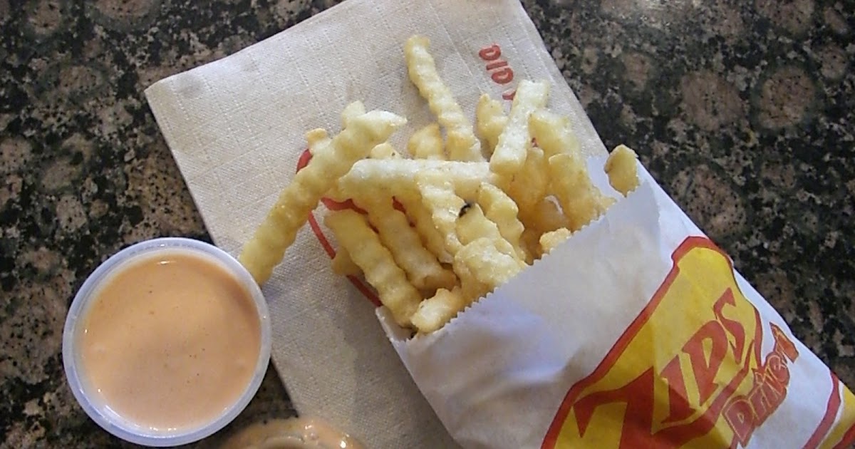 Classy Eats Zip's fries and fry sauce, Spokane, WA.