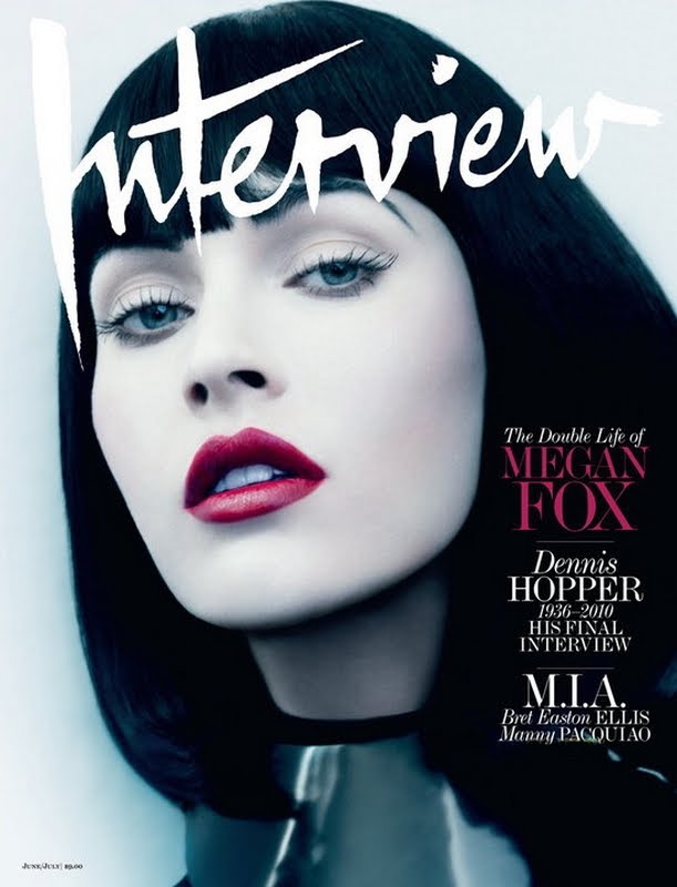 Interview Magazine June/July 2010 - Megan Fox by Craig McDean Interview Magazine June/July 2010 - Megan Fox by Craig McDean