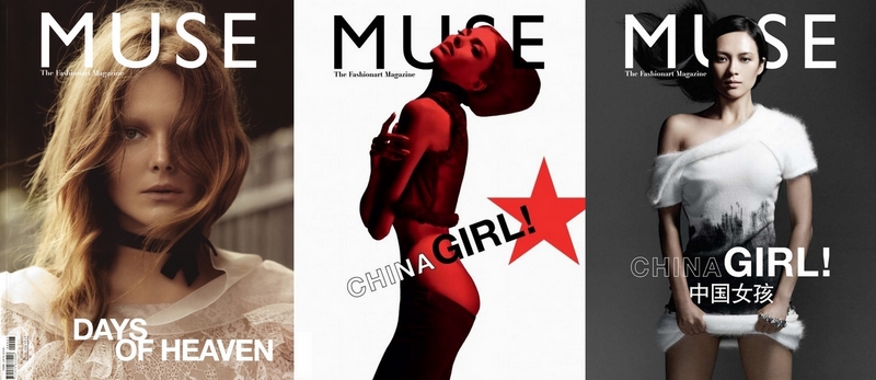 MUSE Fall 2010 Three Covers - Anja Rubik & Eniko Mihalik & Ziyi Zhang by 