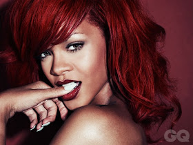 rihanna red hair 2011. trend for rihanna red hair