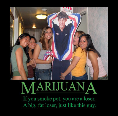 Michael Phelps Marijuana Motivational Poster