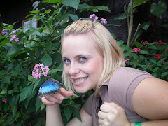 Charity & the blue butterfly