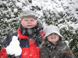 Enjoying the snow in England