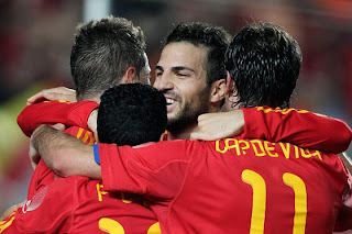 Goles del partido España Vs Honduras