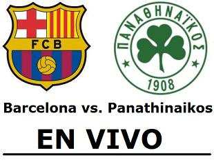 Ver Barcelona Vs Panathinaikos Online en Vivo – Partido de la Liga de Campeones [Champions League] 24 de Noviembre