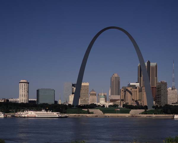 Gateway Arch in St. Louis!