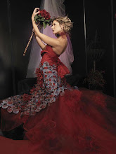 Vestidos de noiva vermelhos