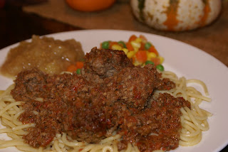 Spaghetti and Meatballs