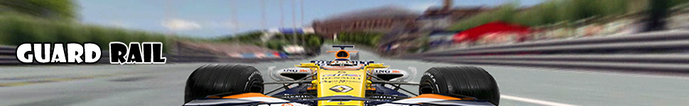 Guard Rail -  F1, Fórmula1, Automobilismo