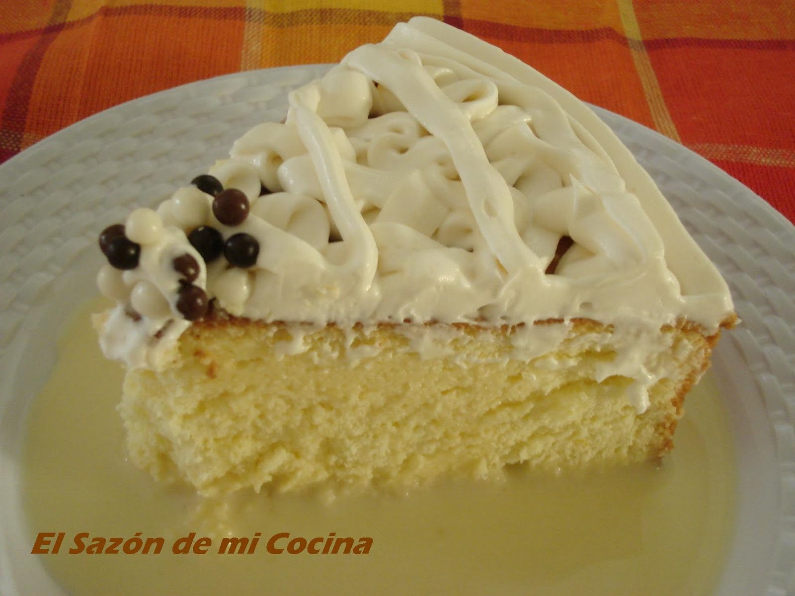 bizcocho tres leches dominicano