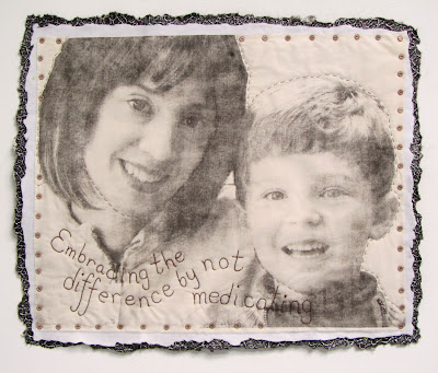 Xylene photo transfer on tea stained muslin 22 x 28 unframed Xylene photo transfer on tea stained muslin 22 x 28 unframed