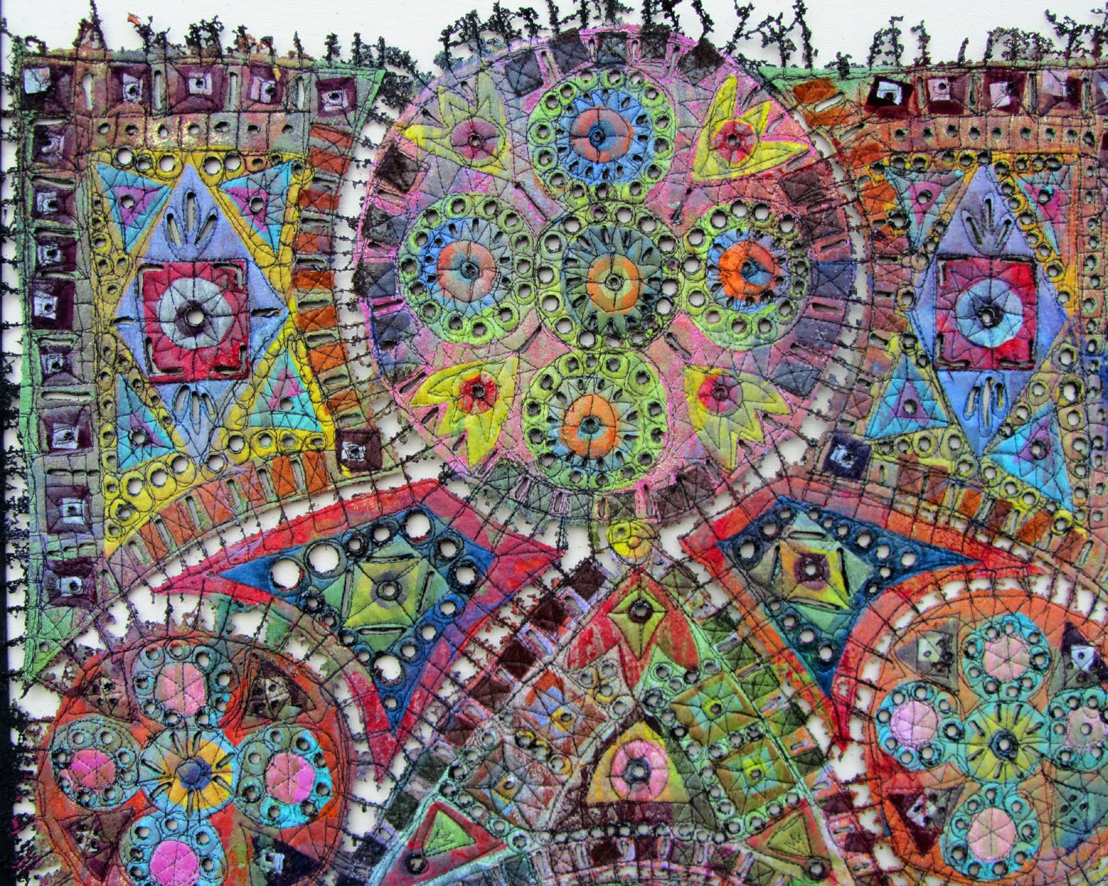 Art In Stitches Stained Glass XXI and going to Asheville