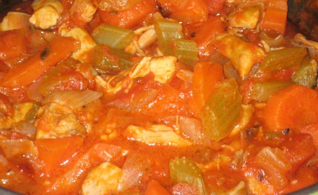 ♥ The Goddess's Kitchen ♥ Chicken and White Wine Stew with light and