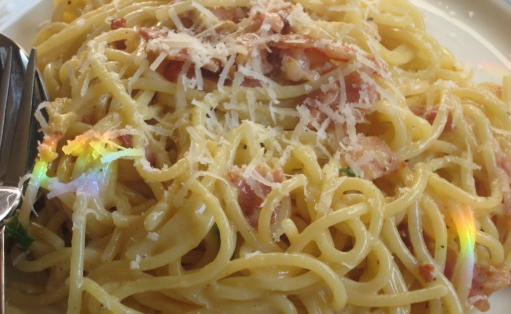 ♥ The Goddess's Kitchen ♥ LowFat Spaghetti Carbonara
