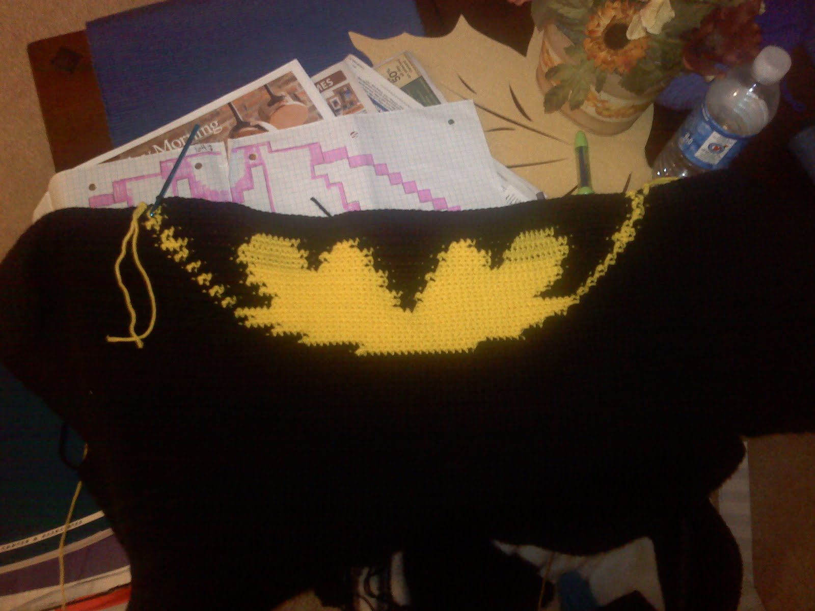 Crafty Adventures The Batman Blanket