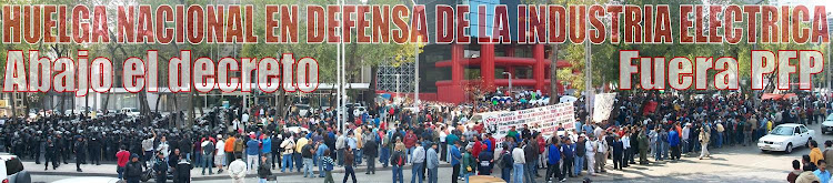 EN DEFENSA DE LUZ Y FUERZA DEL CENTRO