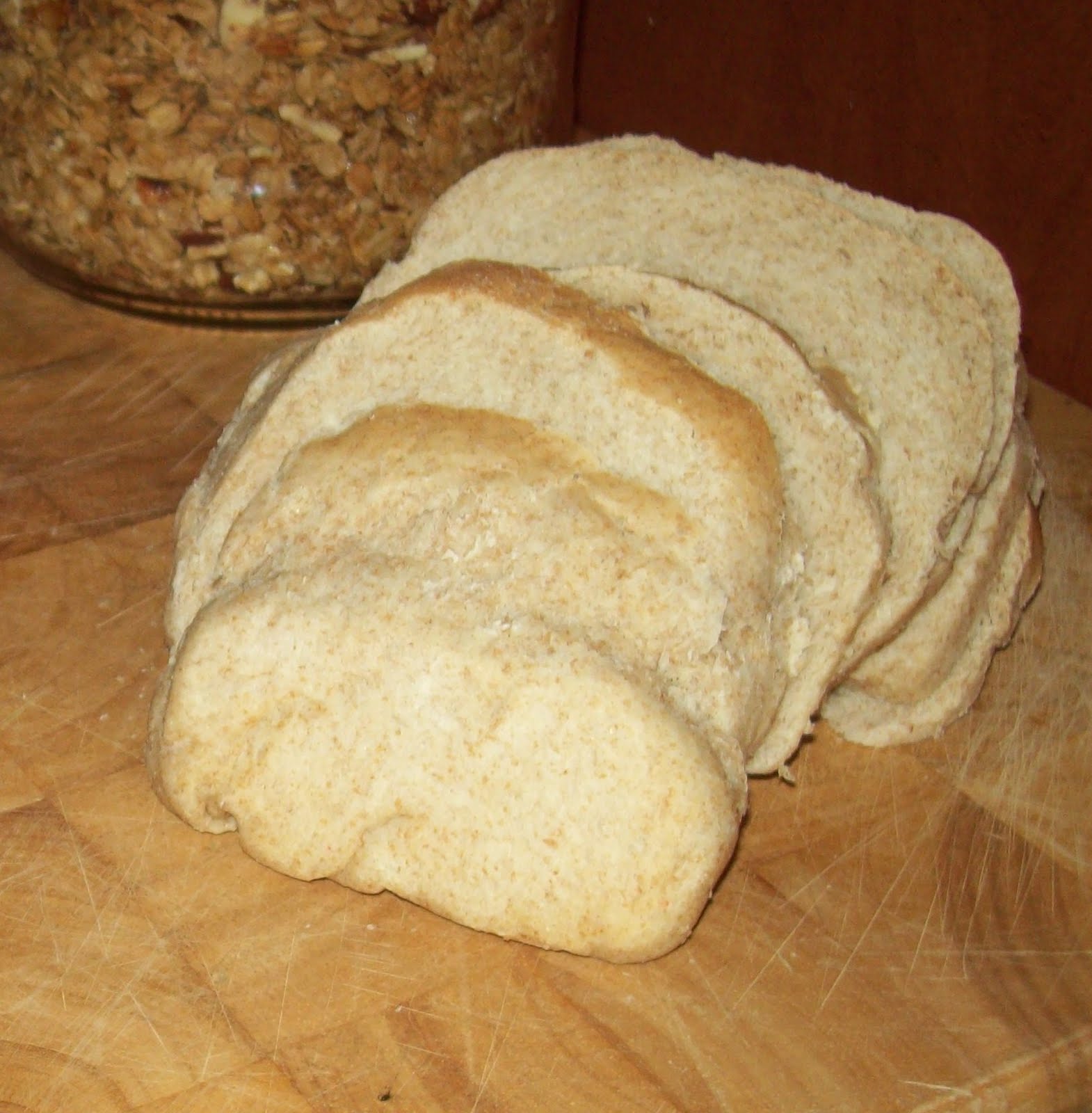 At Home My Way Making homemade bread for sandwiches
