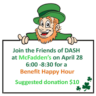 DASH McFadden's Happy Hour Fundraiser April 28